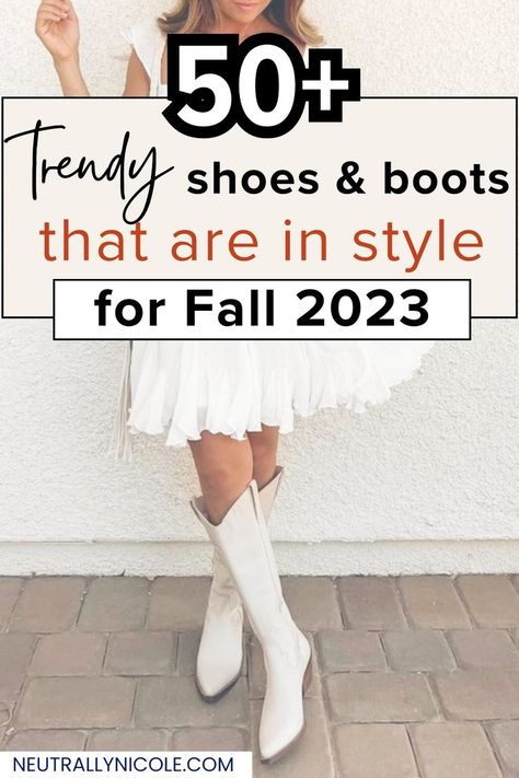 Trending Fall Shoes 2023, Sneakers For Fall 2023, Trendy Footwear For Women 2023, Autumn Shoes Women 2023, Trendy Shoes Fall 2023, Women’s Fall Shoes 2023, Womens Fall Boots 2023, Trendy Boots 2023, Trending Footwear Women 2023