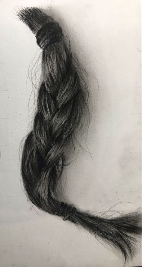 Hairs drawing artwork artist sketch realistic art Charcoal Hair Drawing, Charcoal Pencil Drawings, Sketch Hair, Realistic Hair Drawing, Charcoal Hair, Landscape Pencil Drawings, Shading Drawing, Beauty Drawings, Draw Hair