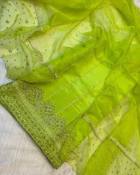 Parrot colour Parrot Colour Suit Design, Combination Dresses, Green Color Combinations, Parrot Green, Kurti Design, Dress Design Patterns, Saree Look, Suit Designs, Design Patterns