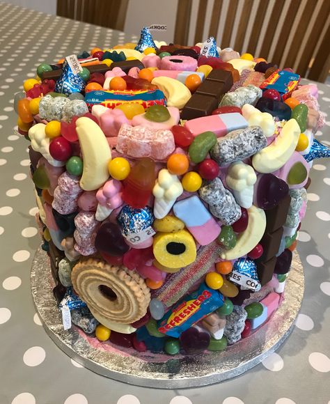 Sweet Cake Ideas, 11 Birthday Cake Ideas, 8 Cake, Chocolate Party Cake, Lolly Cake, Candy Birthday Cakes, 10 Birthday Cake, Mud Cake, Candy Cake