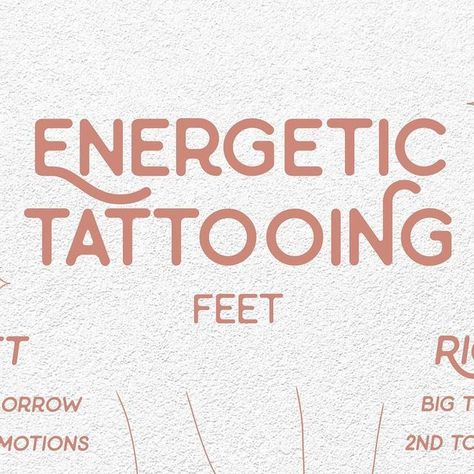 JESS ✺ ☽ UTAH TATTOO ARTIST on Instagram: "✨ Energetic Tattooing ✨ Today we’re highlighting the FEET! Probably my favorite placement. The energy here is all about our security and survival and represents the steps we take to feel grounded. Right after I gave myself my “grounded” tattoo on my foot I noticed a shift. During yoga the next morning I felt so solid and rooted. I love how tattoos paired with our intention and remembrance can shift our energy. All information is from Lisa Barretta’s Energetic Tattoo Placement, Energetic Tattooing, Grounding Tattoo, Grounded Tattoo, Utah Tattoo, Remembrance Tattoos, Our Energy, Tattoo Placement, The Energy