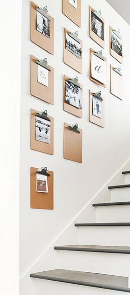 Diy Tumblr, Cottage Renovation, Stair Case, Kids Artwork, Vintage Cottage, Easy Home Decor, Wall Gallery, Home Decor Tips, Cheap Home Decor