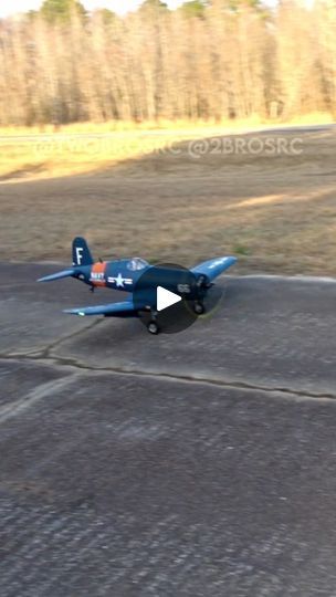 116K views · 18K reactions | The 1700mmF-4U Corsair from @fmsmodel2007 is gigantic and takes up nearly half of the taxiway we use as a runway. It's not the most docile warbird, though; definitely requires a deft touch on the rudder to land it well. It's absolutely a fun challenge for people learning to improve their stick and rudder work. #aviation #rc #rcplane #aviationphotography #aviationvideo #aviationphoto #aviationdaily #modelaviation #avgeek #aviationgeek #rcplanes #rcaeroplane #radiocontrol #rclife #rchobbies #rclifestyle #instaplane #instaflight #instaaviation #instaaviationphotography #modelaviator #flying #flywithme #hobbies #airplane #aeroplane #airplanes #aeroplanes #flying #flight #f4u | Two Brothers Radio Control | twobrosrc · Original audio Radio Control Airplane, Radio Control Planes, Rc Hobbies, Rc Planes, Aviation Photography, Two Brothers, Fun Challenges, Radio Control