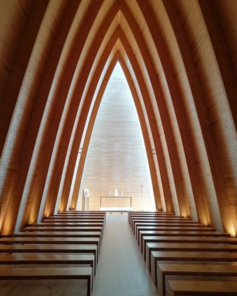 St Henry's Ecumenical Art Chapel in Turku, Finland, is both church and art space (Credit: Aira Kuvaja) Ecumenical Chapel, Ecumenical Church, Turku Finland, Community Halls, Church Building, Loire Valley, Methodist Church, Art Space, Architecture Firm