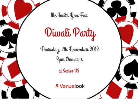 Cards Party Invite Diwali, Diwali Cards Party Invite, Diwali Party Invite, Hotel Creatives, Finger Foods Easy Party, All Jokers, Diwali Card, Diwali Cards, Diwali Party