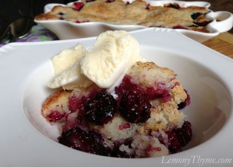 Blackberry Buttermilk Cobbler Cobbler Cake, Blackberry Crisp, Blackberry Cobbler Recipe, Blueberry Cobbler Recipes, Peach Upside Down Cake, Blueberry Dump Cakes, Blueberry Pie Filling, Blackberry Cobbler, Fruit Crisp