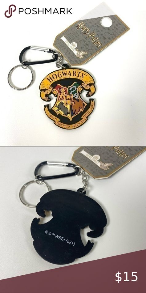 FREE Harry Potter Hogwarts Logo School Keychain, keyring, Luggage Tag School Keychain, Hogwarts Logo, Logo School, Harry Potter Items, Harry Potter Hogwarts, Luggage Tag, Warner Bros, Luggage Tags, Hogwarts