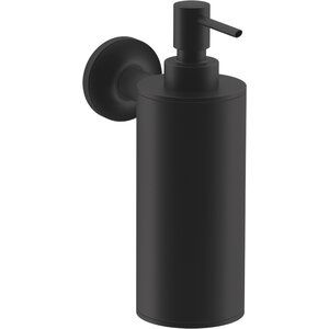 Tiger Soap Dispenser | Wayfair Matte Black Bathroom Accessories, Mounted Soap Dispenser, Soap Dispenser Wall, Kohler Purist, Wall Mounted Soap Dispenser, Kohler Faucet, Black Bathroom Accessories, Kitchen Soap, Lotion Dispenser