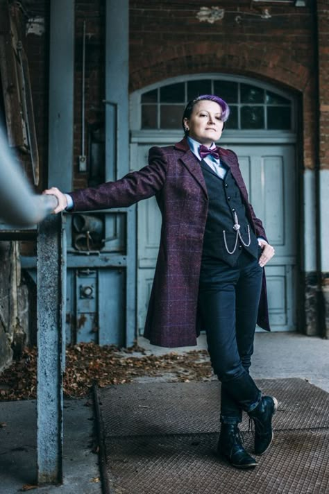 Stud Female, Andro Fashion, Butch Fashion, Genderqueer Fashion, Lesbian Suit, Queer Femme, Queer Weddings, Lesbian Fashion, Drag King