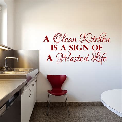 A Clean Kitchen Is The Sign Of A Wasted Life. There are any references about A Clean Kitchen Is The Sign Of A Wasted Life in here. you can look below. I hope this article about A Clean Kitchen Is The Sign Of A Wasted Life can be useful for you. Please remember that this article is for reference purposes only. #a #clean #kitchen #is #the #sign #of #a #wasted #life Kitchen Text, Scandinavian Tapestry, Tropical Furniture, Kitchen Wall Decals, Wall Waterproofing, Kitchen Quotes, Wall Kitchen, Wall Decor Quotes, Wall Quotes Decals