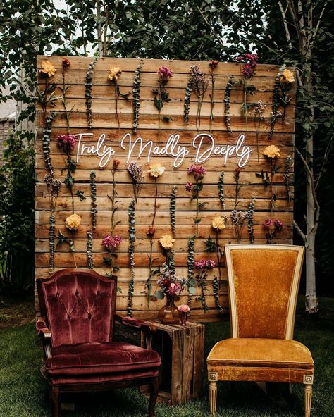 Forest Theme Wedding, Earthy Wedding, Enchanted Forest Wedding, Boda Mexicana, Madly Deeply, Truly Madly Deeply, Future Wedding Plans, Cute Wedding Ideas, Wildflower Wedding