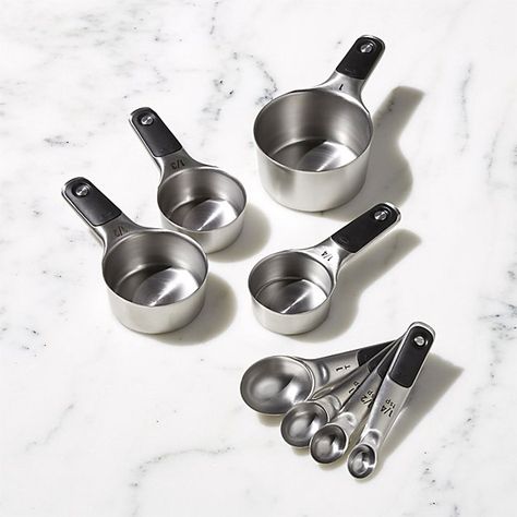 The Best Measuring Cups and Spoons to Buy Now Dry Measuring Cups, Stainless Steel Measuring Cups, Baking Equipment, Measuring Cups And Spoons, Must Have Kitchen Gadgets, Measuring Cups Set, Stainless Steel Dishwasher, Cups Set, Cooking Accessories