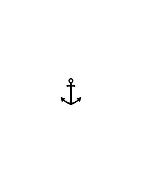 Minimalist Anchor Tattoo, Simple Anchor Tattoo, Tiny Anchor Tattoo, Anchor Tattoo Meaning, Small Anchor Tattoos, Tattoo Stencil Designs, Navy Tattoos, Tattoo Homme, Ring Tattoo Designs