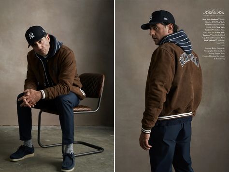 Bobby Cannavale for Kith & Kin Fall/Winter 2021 Men Editorial, Bobby Cannavale, Kith And Kin, Mens Style, Bomber Jacket, Editorial, Fashion Inspo, Fall Winter, Branding