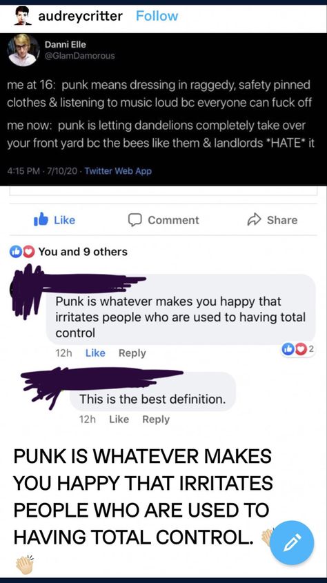 punk Punk Meaning, Modern History, The More You Know, Faith In Humanity, What’s Going On, Life Advice, I Smile, You Happy, Being A Landlord