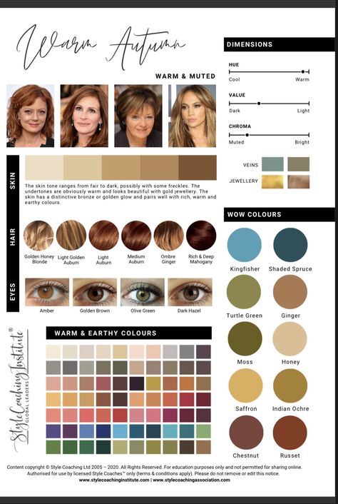 True Autumn Color Analysis, Warm Autumn Color Palette Outfit Ideas, Warm Autumn Color Analysis, Warm Autumn Color Palette Hair, True Autumn Hair Color, Warm Autumn Makeup, Warm Autumn Hair Color, Autumn Color Analysis, True Autumn Color Palette