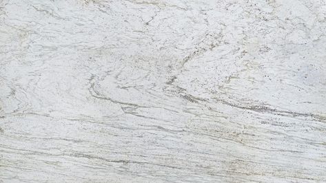 Ambrosia White is a wonderful granite with an off white background that filled with light grey and green veins along with some tiny burgundy spots. It is an ideal natural stone for kitchen countertops, bathroom vanities, fireplace surround, bar tops, and outdoor living areas. River White Granite Countertops, Thunder White Granite, Light Colored Granite, White Granite Slabs, Gray Quartz Countertops, River White Granite, White Granite Colors, Tub Surrounds, Granite Countertops Colors