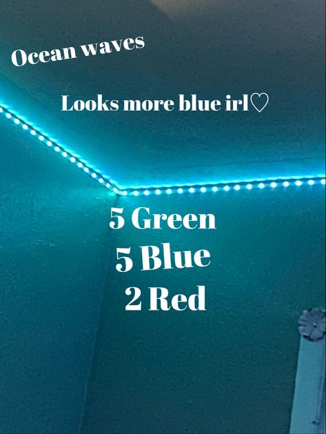 Led Hacks, Led Light Colors, Led Colours, Led Room Lighting, Led Beauty, Led Room, Neon Bedroom, Led Colors, Led Lighting Diy