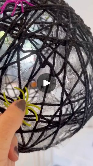 At Home With Shannon, Spider Nest, Balloon Diy, Best Diy, Spider Web, Fun Diys, Home Diy, Balloons, At Home