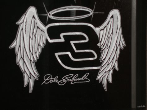 Dale Full Throttle Tattoo, Dale Earnhardt Aesthetic, Dale Earnhardt Tattoo Ideas, Dale Earnhardt Quotes, Dale Earnhardt Jr Budweiser, Challenger Srt Hellcat, Dodge Challenger Srt Hellcat, Srt Hellcat, Glass Engraving