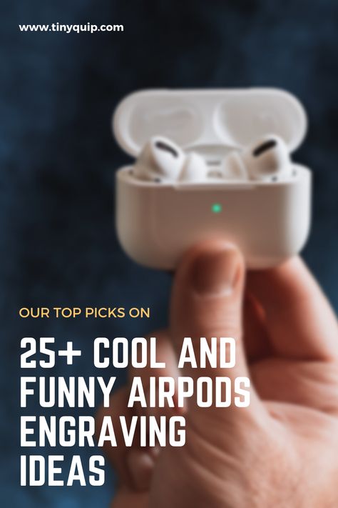 These are the funniest and coolest Airpod Engraving Ideas that will leave you jaw-dropped. Cool & Funny Airpods Engraving for - Father Mother Boyfriend Girlfriend Anniversary and More. #airpods #airpodengraving #airpodspro #airpodsfunny #airpodsengrave #airpodscool #cool #funny #ideas #boyfriend #girlfriend #cool #funny #mother #father #anniversary #bestgift #gift #airpodsengraving Engraved Airpods Ideas, Airpod Case Quotes, Funny Engraving Ideas, Quotes On Airpods, Funny Names For Your Airpods, Names For Airpods On Phone Funny, Airpods Name Ideas Funny, Funny Airpods Names, Airpod Names Ideas Funny