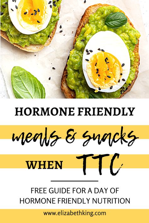 Healthy Snacks And Meals, Dopamine Diet, Meal Guide, Elizabeth King, Fertility Smoothie, Hormone Diet, Low Glycemic Diet, Fertility Foods, Healthy Hormones