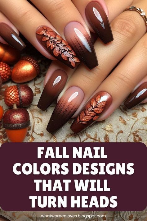 Late Fall Nail Colors, Late Fall Nail Designs, Dark Fall Nails Designs, Late Fall Nails, Nail Color Designs, Cozy Autumn Aesthetic, Almond Gel Nails, Spring Nail Designs, Minimalist Nail Art