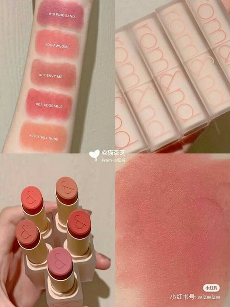 buy 25% off romand - Zero Matte Lipstick Romand Zero Matte Lipstick, Rom Nd, Penyimpanan Makeup, Peach Makeup, Korean Eye Makeup, Makeup Accesories, Ulzzang Makeup, Ethereal Makeup, Fancy Makeup