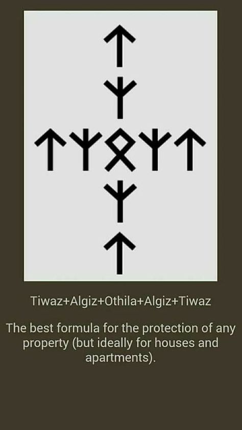 Bind Runes Protection, House Protection Sigils, Rune For Protection, Norse Protection Symbol, Viking Protection Rune, Protection Runes, Alfabeto Viking, Viking Symbols And Meanings, Protection Rune