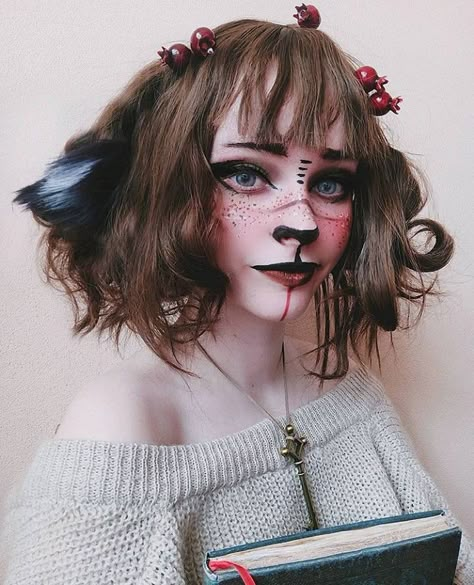 Minotaur Costume, Faun Makeup, Satyr Costume, Faun Costume, Fae Costume, Fox Makeup, Deer Makeup, Ren Faire Outfits, Ren Faire Costume