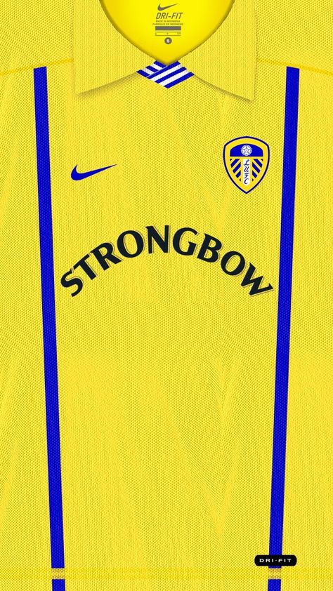 Leeds United Kit, Leeds United Wallpaper, United Wallpaper, Football Wallpapers, Wallpaper Retro, Soccer Table, Soccer Kits, Leeds United, Football Wallpaper