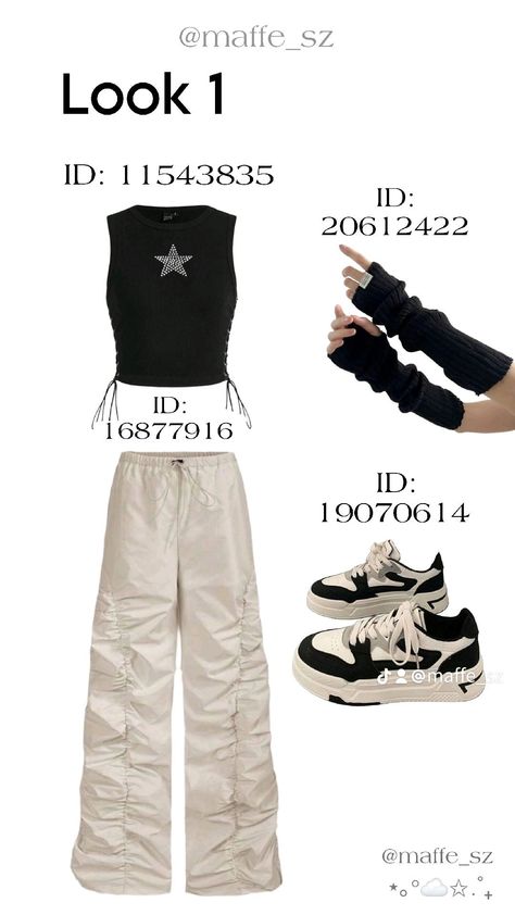 Y2k Fashion Outfit, Shein Fits, Shein Outfits, Clothes And Shoes, Y2k Outfits, Teenage Fashion Outfits, Edgy Outfits, Clothes And Accessories, Casual Style Outfits