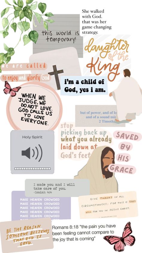 A collage of different Christian quotes and pictures of Jesus! Christian Collage Wallpaper, Cute Christian Wallpaper, Bible Quotes Background, Christian Iphone Wallpaper, Positive Quotes Wallpaper, Christian Quotes Wallpaper, Christian Backgrounds, Christian Affirmations, Christian College