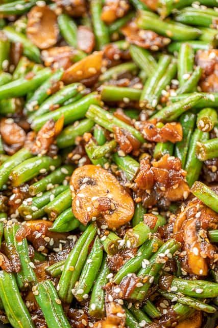 Teriyaki Green Beans, Green Bean Dishes, Asian Side Dishes, Bean Recipe, Plain Chicken, Green Bean Recipes, Veggie Side Dishes, Teriyaki Sauce, Green Bean