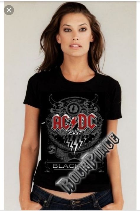 Red Hair Woman, Rock Chick, Ac Dc, Red Hair, Red, Hair, Women's Top, Quick Saves, Black