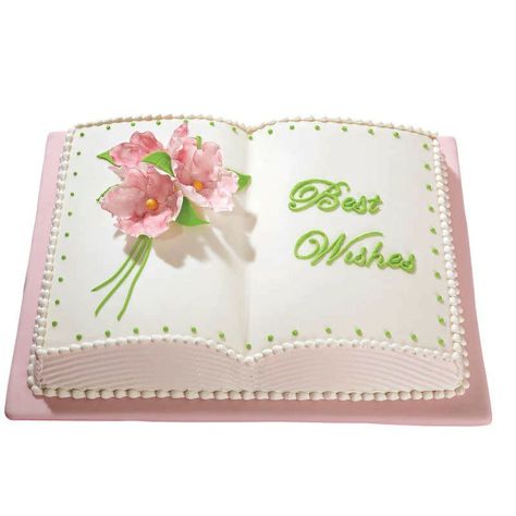 Open Book Cakes, Bible Cake, Book Cakes, Boxed Cake, Cake Mixes, Wilton Cake Decorating, Book Cake, Romantic Wedding Cake, Zucchini Cake