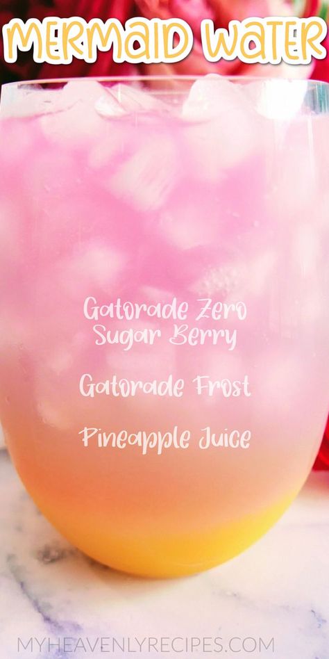 Fun Easter Drinks Non Alcoholic, Non Alcoholic Barbie Drinks, Mermaid Water Drink Recipe, Fun Drinks Nonalcoholic Party Punches, Mermaid Drink Nonalcoholic, Summer Drinks Nonalcoholic Recipe, Non Alcoholic Fantasy Drinks, Fun Kids Mocktails, Cute Summer Recipes