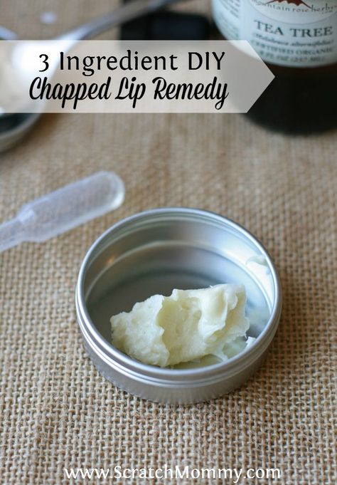 Are your lips in pain from being chapped or sun burnt? Here's a SUPER SIMPLE, 3 ingredient DIY chapped lip remedy made with natural ingredients. Chapped Lips Remedy, Diy Products, Diy Lips, Body Butters, Beauty Diy, Smooth Lips, Flaky Skin, Homemade Remedies, Natural Diy