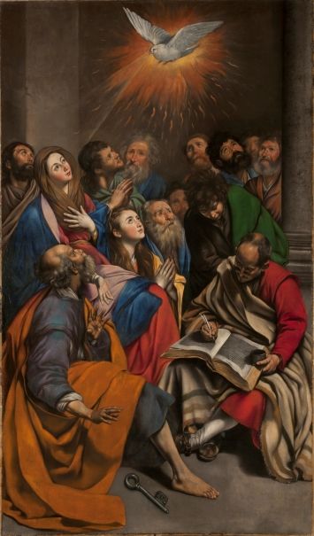 The Pentecost - The Collection - Museo Nacional del Prado Pentecost Sunday, Catholic Images, The Last Supper, Ayat Alkitab, Jesus Christ Images, Pentecost, Biblical Art, Stock Art, Last Supper