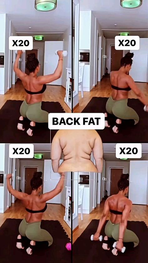 Snatched Workout, Free Workout Plans, Beginner Workouts, Back Fat Workout, Bottle Of Water, Back Fat, Workout Without Gym, Gym Workout Videos, Body Fitness