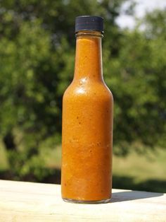 Habanero Peach Hot Sauce Recipe Peach Hot Sauce, Spicy Sauces, Hot Sauce Recipe, Peach Sauce, Homemade Hot Sauce, Pepper Recipes, Habanero Hot Sauce, Hot Sauce Recipes, Hot Sauces