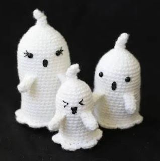 PATRONES AMIGURUMI GRATIS: PATRON GRATIS FANTASMA AMIGURUMI 62742 Halloween Amigurumi, Crochet Amigurumi, Amigurumi, Internet, Halloween, Crochet