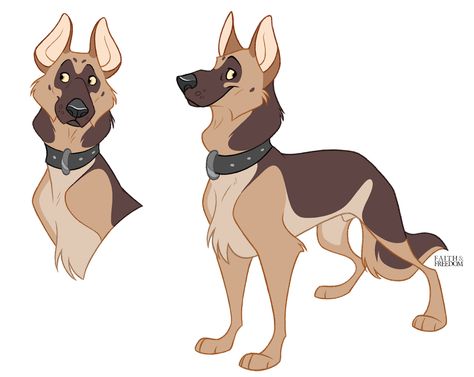 ASBJORN by faithandfreedom on DeviantArt Dog Oc, Cartoon Dog Drawing, Dog Design Art, Cartoon Dogs, Dog Animation, Dog Sketch, Canine Art, Dog Illustration, Animal Sketches