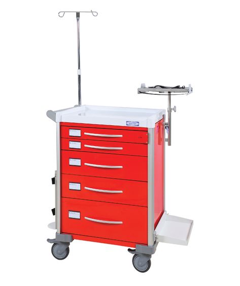 Medical Cart, Computer Cart, Medical Furniture, Drawer Divider, Health Management, Emergency Department, Critical Care, Hospital Furniture, Emergency Response