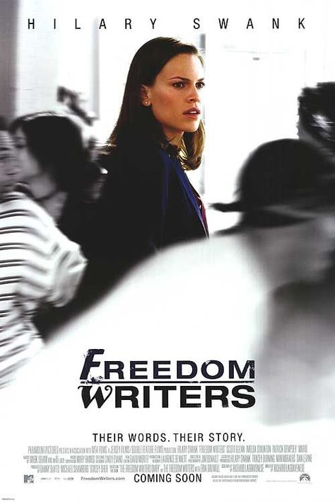 Freedom Writers  What an inspiring movie!! Freedom Writers, High School Literature, Acting Class, Inspirational Movies, Movies Worth Watching, I Love Cinema, Movie Buff, About Time Movie, Film Serie