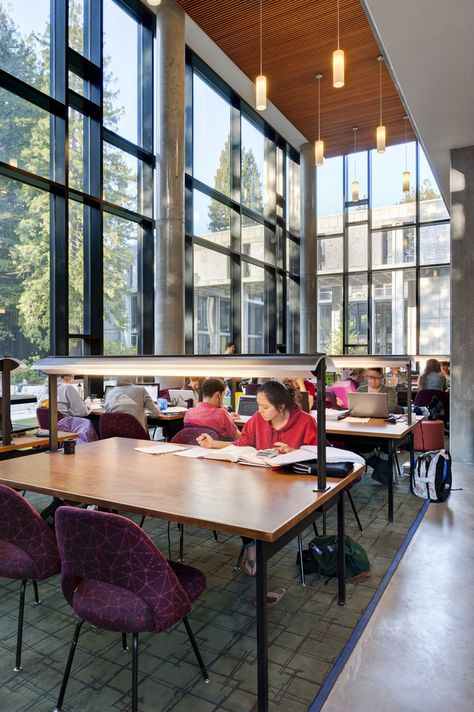 College Study Room, Public Library Design, Library Study Room, Tourism Design, College Library, Modern Library, Architecture Books, H Design, Marcel Breuer