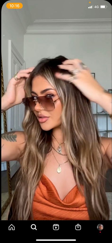 Jaime Genevieve, Jamie Genevieve Hair, Hair Money Piece, Jamie Genevieve, Brunette Balayage, Money Piece, Brunette Balayage Hair, Highlights Brown Hair, Balayage Brunette