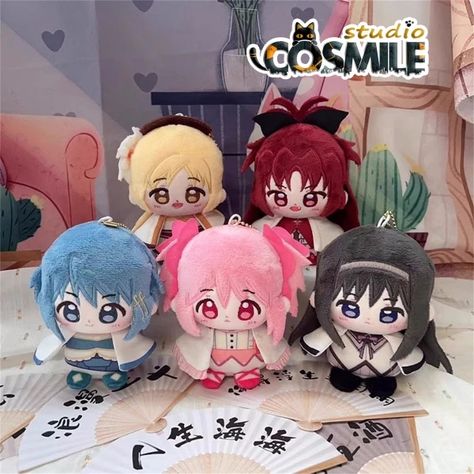 Just found this amazing item on AliExpress. Check it out! $16.76 | Magica Akemi Tomoe Kyouko Mami Sayaka Stuffed Plush 10cm Doll Toy Keychain ML Madoka Plush, 10cm Doll, Sitting Doll, Akemi Homura, Toy Keychain, Sayaka Miki, Girl Figure, Puella Magi, Puella Magi Madoka Magica