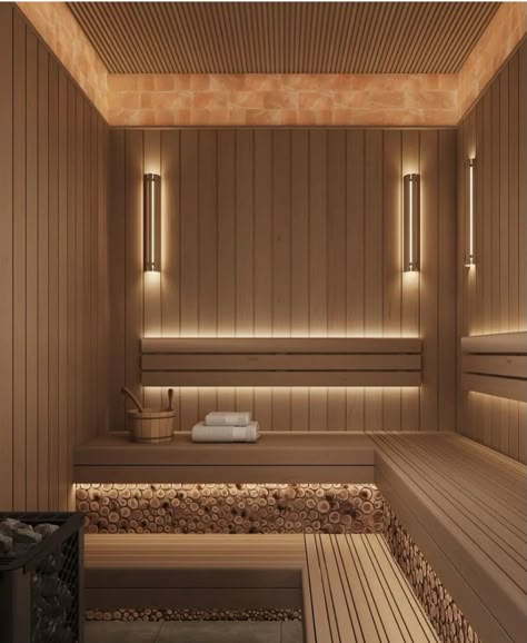 Adam Hunter, Modern Saunas, Resort Interior Design, Home Spa Room, Wellness Room, Sauna House, Sauna Design, Spa Interior, Sauna Room