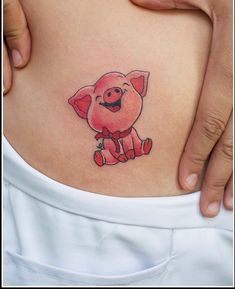 Cute piggy Piggy Tattoo, Pig Tattoos, Piglet Tattoo, Heartbeat Tattoos, Potbelly Pigs, Ears Tattoo, Pig Tattoo, Pig Nose, Queen Tattoo